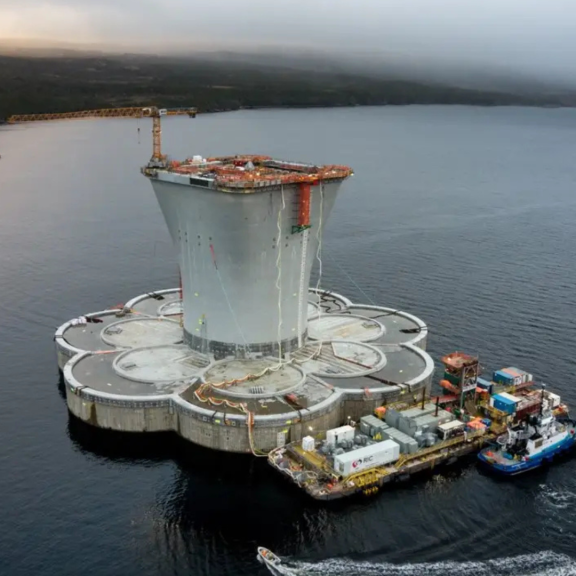 Hebron concrete gravity‑based structure (GBS)